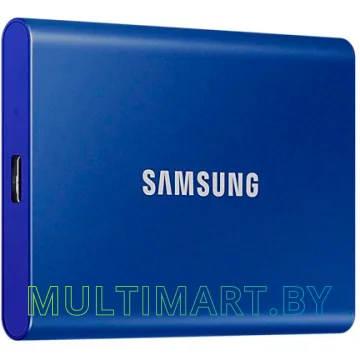 Внешний накопитель Samsung T7 1TB MU-PC1T0H/WW (синий)